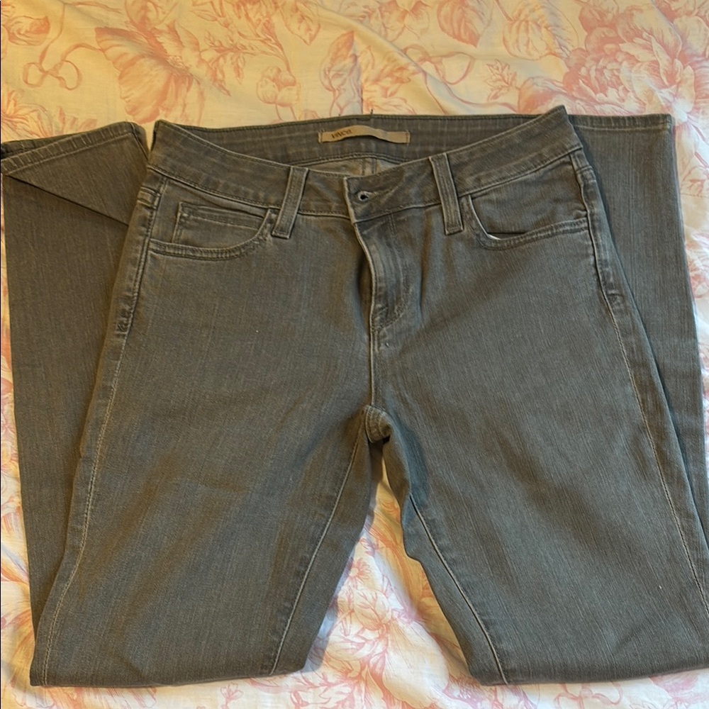 Vince Gray Straight Leg Jeans Classic Style